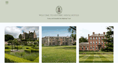 Desktop Screenshot of historichousehotels.com